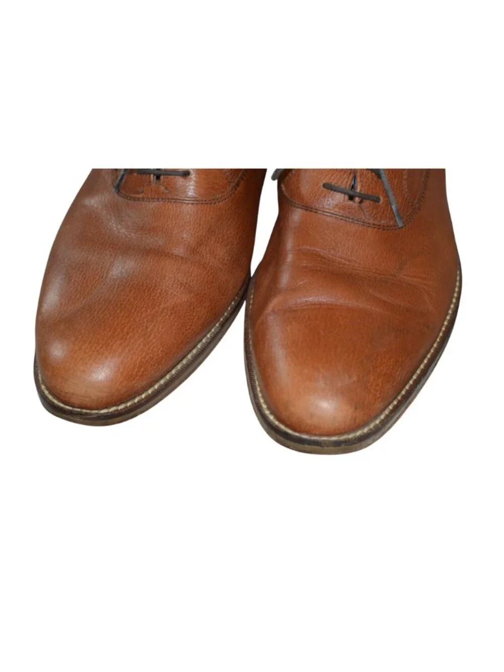 Cole Haan Plain Toe Derby Shoes Men Size 9.5 Nike Air Technology Soles Gentleman